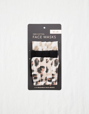 Kitsch Cotton Face Mask 3Pack