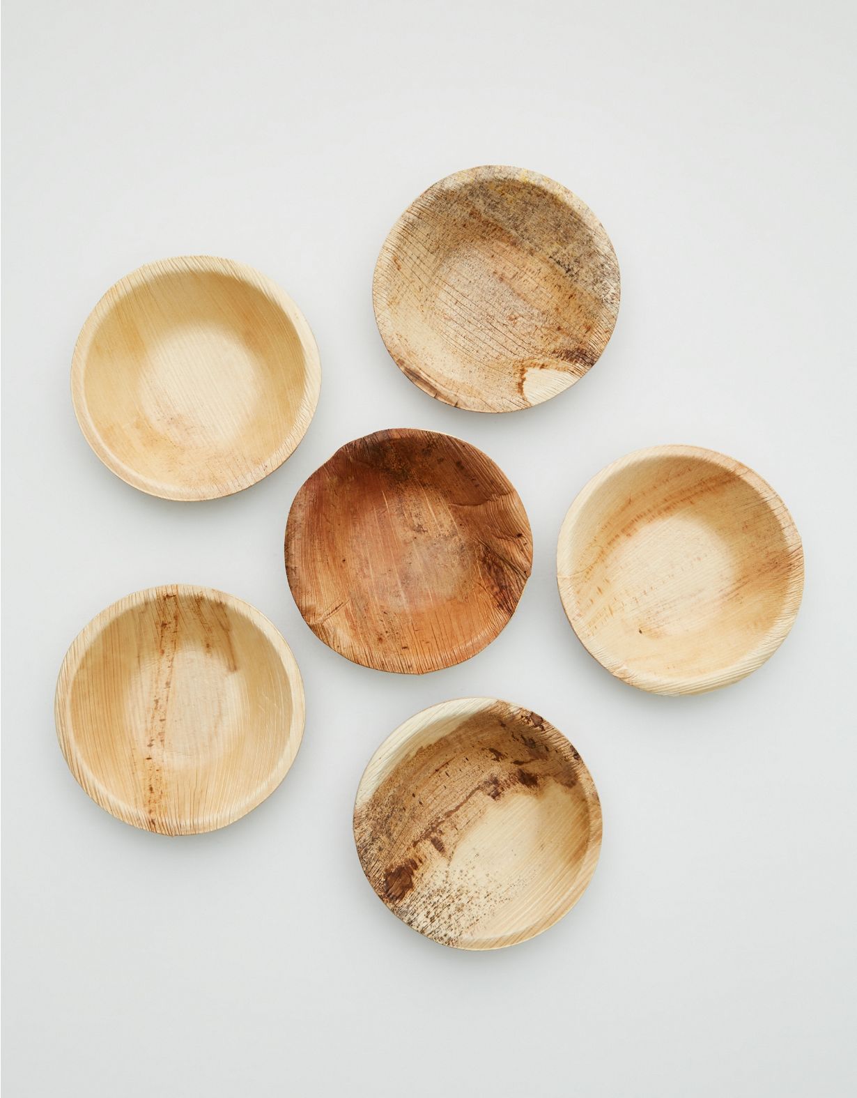 Talking Tables Palm Wooden Mini Bowls 6-Pack