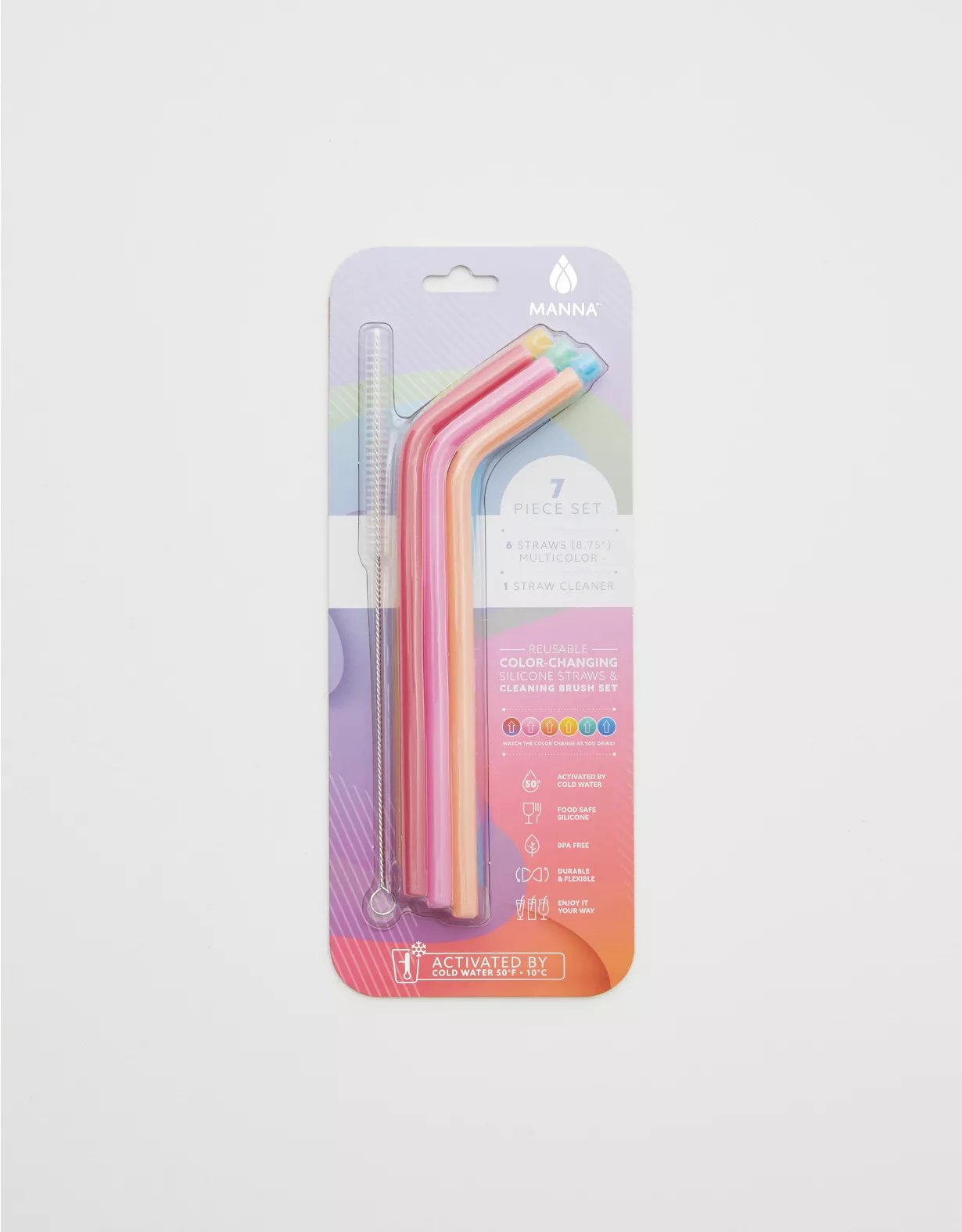 Core Home Colorful Drinking Straws