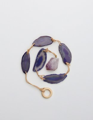 Aerie Geocentral Purple Agate Wall Hangings — фото 2