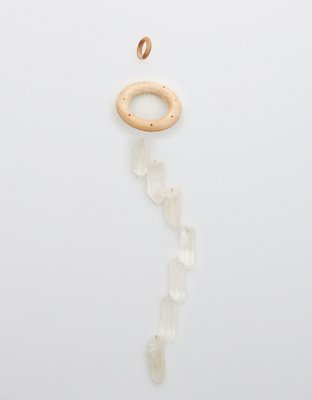 Aerie Geocentral Clear Quartz Wind Chimes — фото 2
