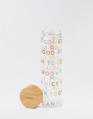 Fringe Glass Hydration Bottles