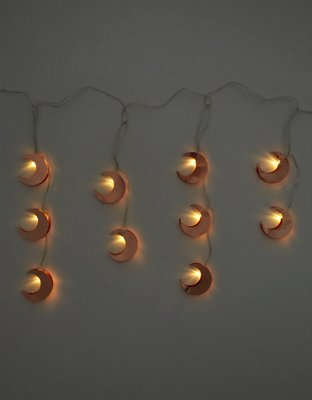 Crescent Moon Curtain Lights