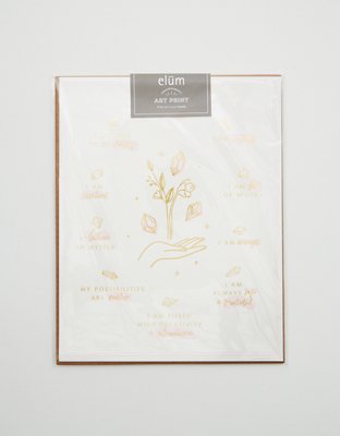 Aerie Elum Affirmations Art Print — фото 2