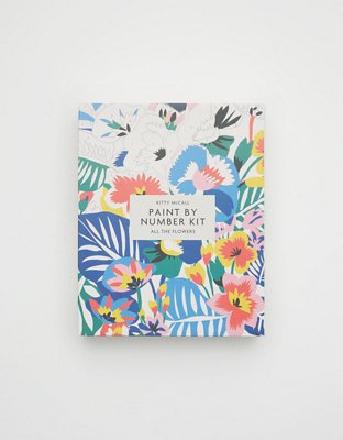 Aerie Kitty McCall All The Flowers Paint By Number Kit — фото 2
