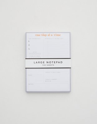 Graphique One Step At A Time Guided Notepad