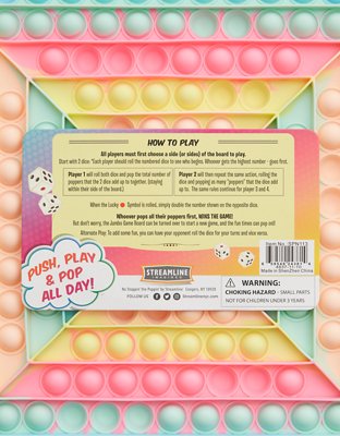 Aerie Streamline Jumbo Poptastic Square Popper Dice Game — фото 3