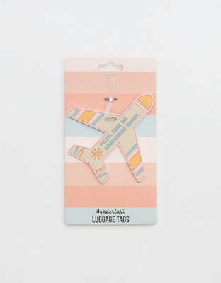 Женские чемоданы Aerie Hang Pilot Take Me Somewhere Sunny Luggage Tag — фото 3