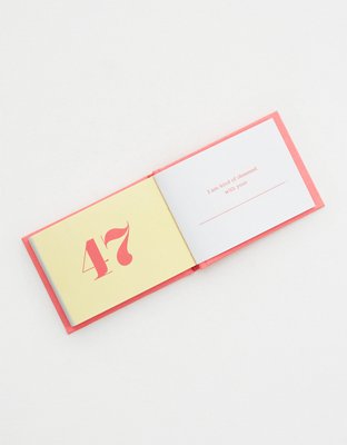 Женские аксессуары Aerie Knock Knock What I Love About You Book — фото 3