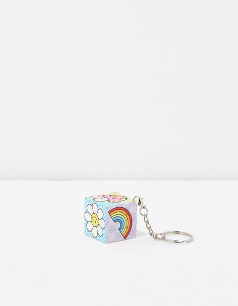Женские брелоки Aerie Top Trenz Mushroom & Cherry Cube Keychain