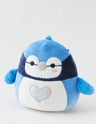 Squishmallow Babs The Blue Jay 16 Inch Plush Blue/White
