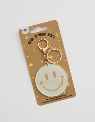 NPW Smiley Acrylic Keychain
