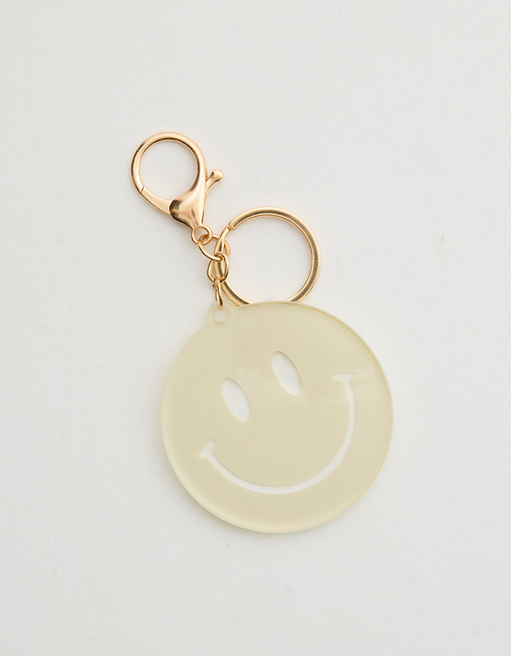 NPW Smiley Acrylic Keychain
