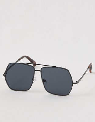 aerie Meow Vacay mode  Black Aviator Sunglasses Aerie Meow Vacay Mode Sunglasses | Aerie main image 3