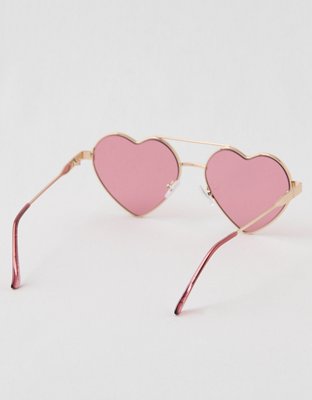 Aerie Double Heart Sunglasses