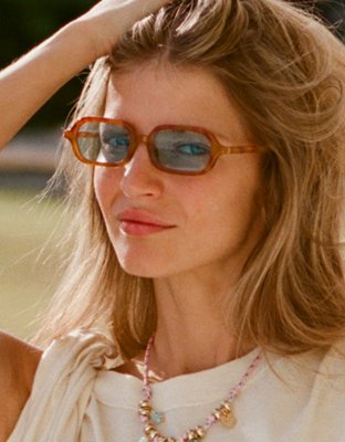 Aerie Slim Rectangle Sunglasses