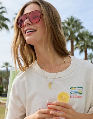 Aerie Classic Aviator Sunglasses