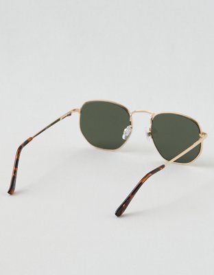 Aerie Round Hexagon Sunglasses