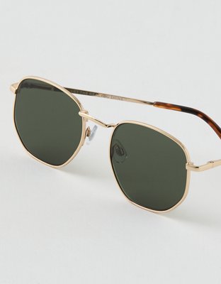 Aerie Round Hexagon Sunglasses