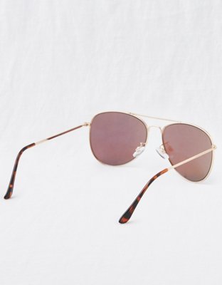 Женские солнцезащитные очки Aerie So Fly Aviator Sunglasses — фото 3