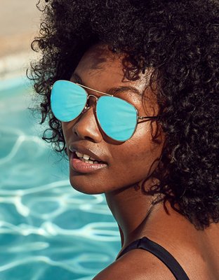 Aerie So Fly Aviator Sunglasses