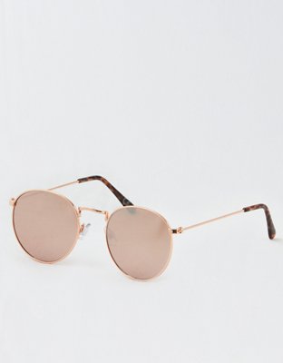 Aerie Bright Side Sunglasses Women s Rose Gold One Size