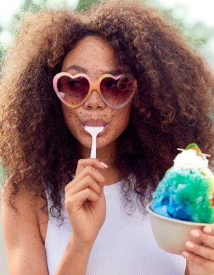 Aerie Heart Is Full Sunglasses