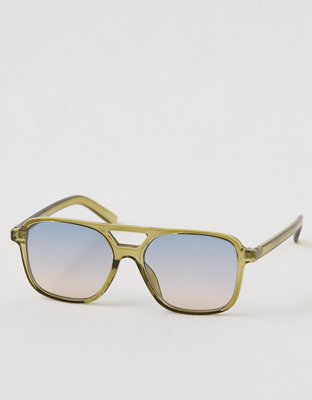 Aerie sunnies oversized sunglasses square big Aerie Oversized Vintage Sunglasses | Aerie main image 4