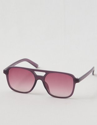 aerie Meow Vacay mode  Black Aviator Sunglasses Aerie Meow Vacay Mode Sunglasses | Aerie main image 3