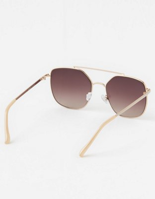 Aerie So Fly Angled Sunglasses