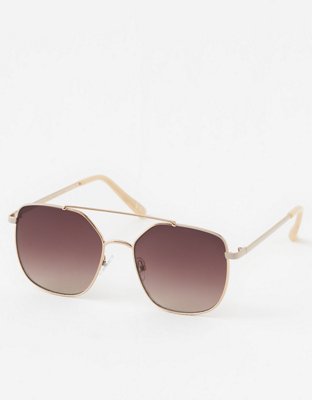 Aerie So Fly Angled Sunglasses