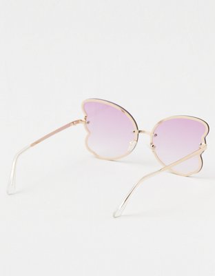 Женские солнцезащитные очки Aerie Butterfly Sunglasses — фото 2
