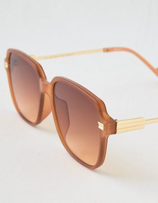 Женские солнцезащитные очки Aerie Oversized Vintage Sunglasses — фото 4