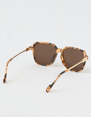Lunettes de soleil rétro surdimensionnées Aerie