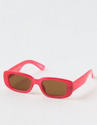 Red best sale mini sunglasses