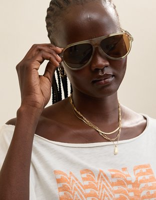 Aerie Chunky Aviator Sunglasses
