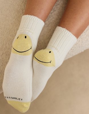 Aerie Smiley® Marled Bobby Socks