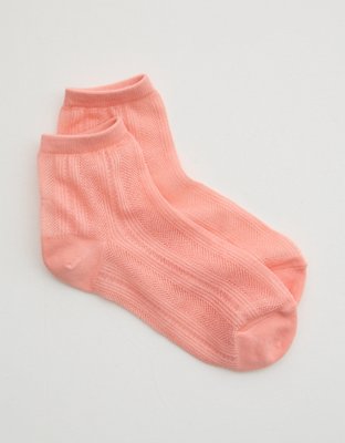 Aerie Lurex Pointelle Bobby Socks