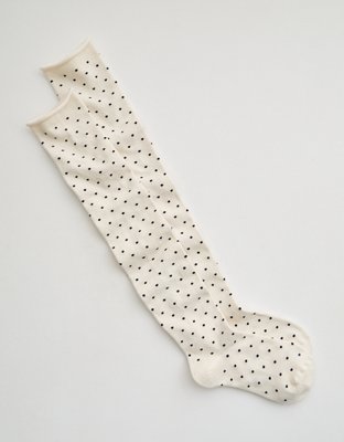 Aerie Rolled Edge Over The Knee Socks