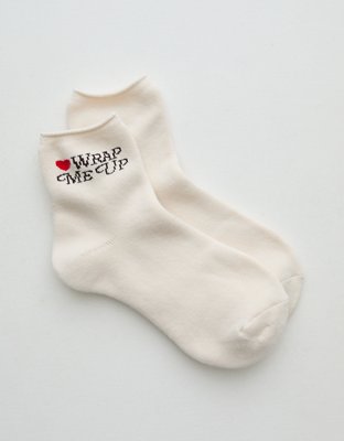 Aerie Terry Quarter Socks