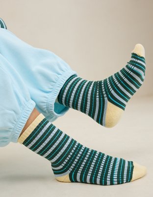 Aerie Cotton Crew Socks