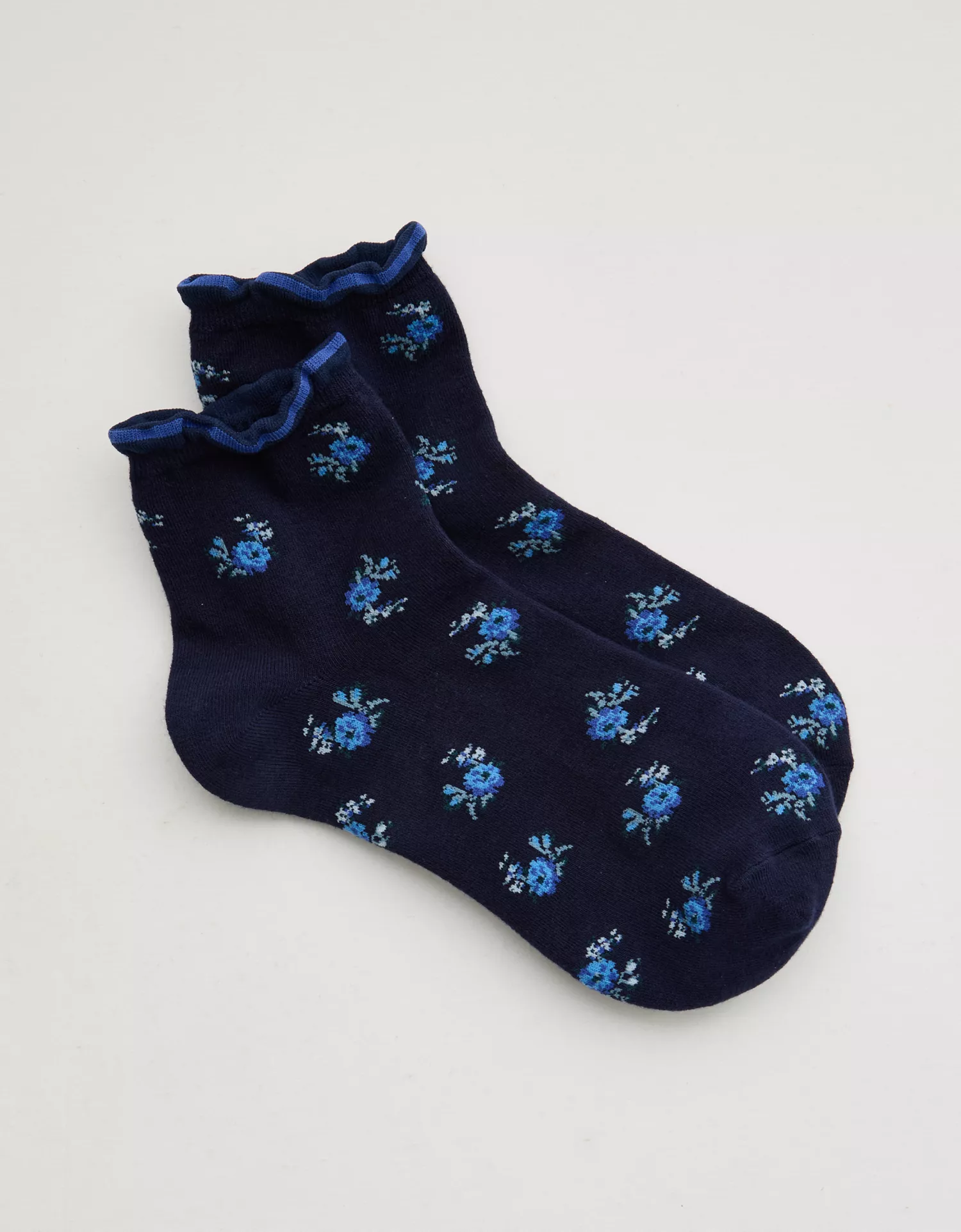 Aerie Mini Ruffle Quarter Socks - thumbnail 2