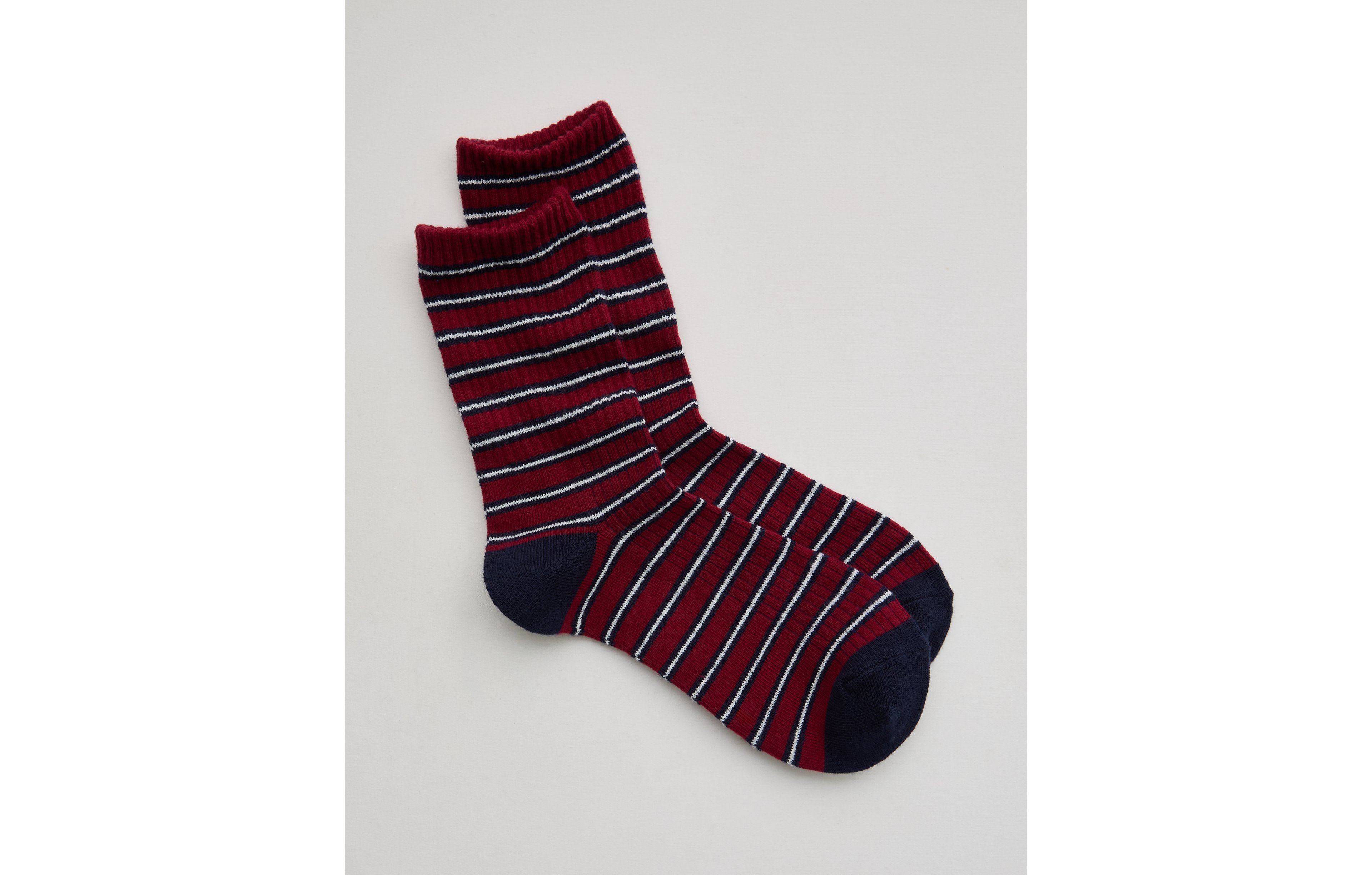 Aerie Ribbed Cotton Crew Socks