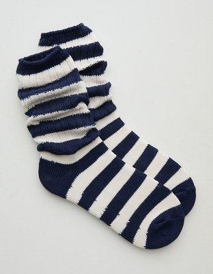 Aerie Striped Slouch Socks