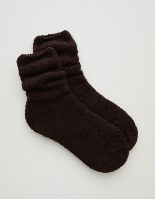 Aerie Chenille Short Slouch Socks