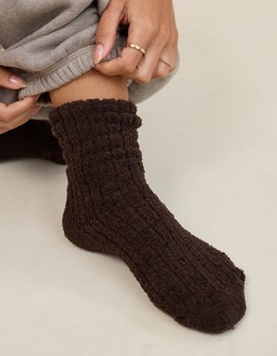 Aerie Chenille Short Slouch Socks