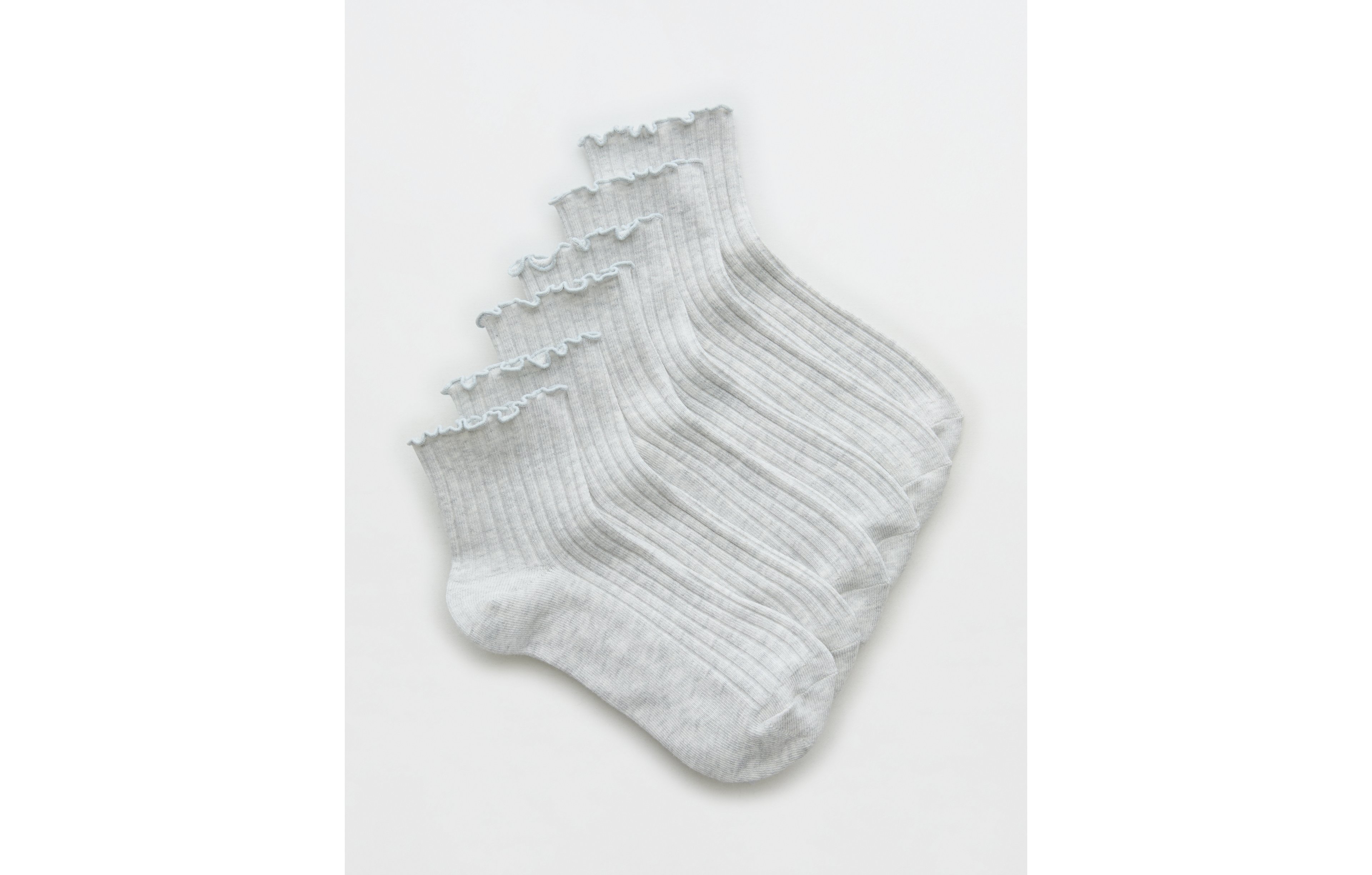 Aerie Ruffle Quarter Sock 3-Pack