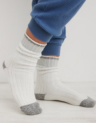 Aerie Colorblock Crew Socks