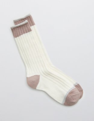 Aerie Colorblock Crew Socks