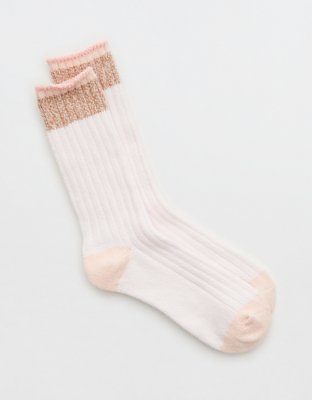 Aerie Colorblock Crew Socks